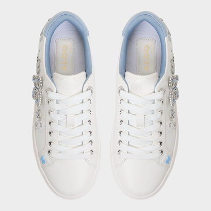 Saxony White/Multi Women's Platform and wedge sneakers - Low top sneaker Aldo White/Multi