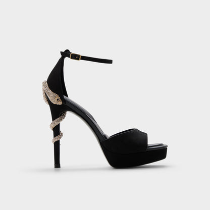 Medusa in Other Black 14266744 - Strappy heeled sandal, Platform Aldo Other black