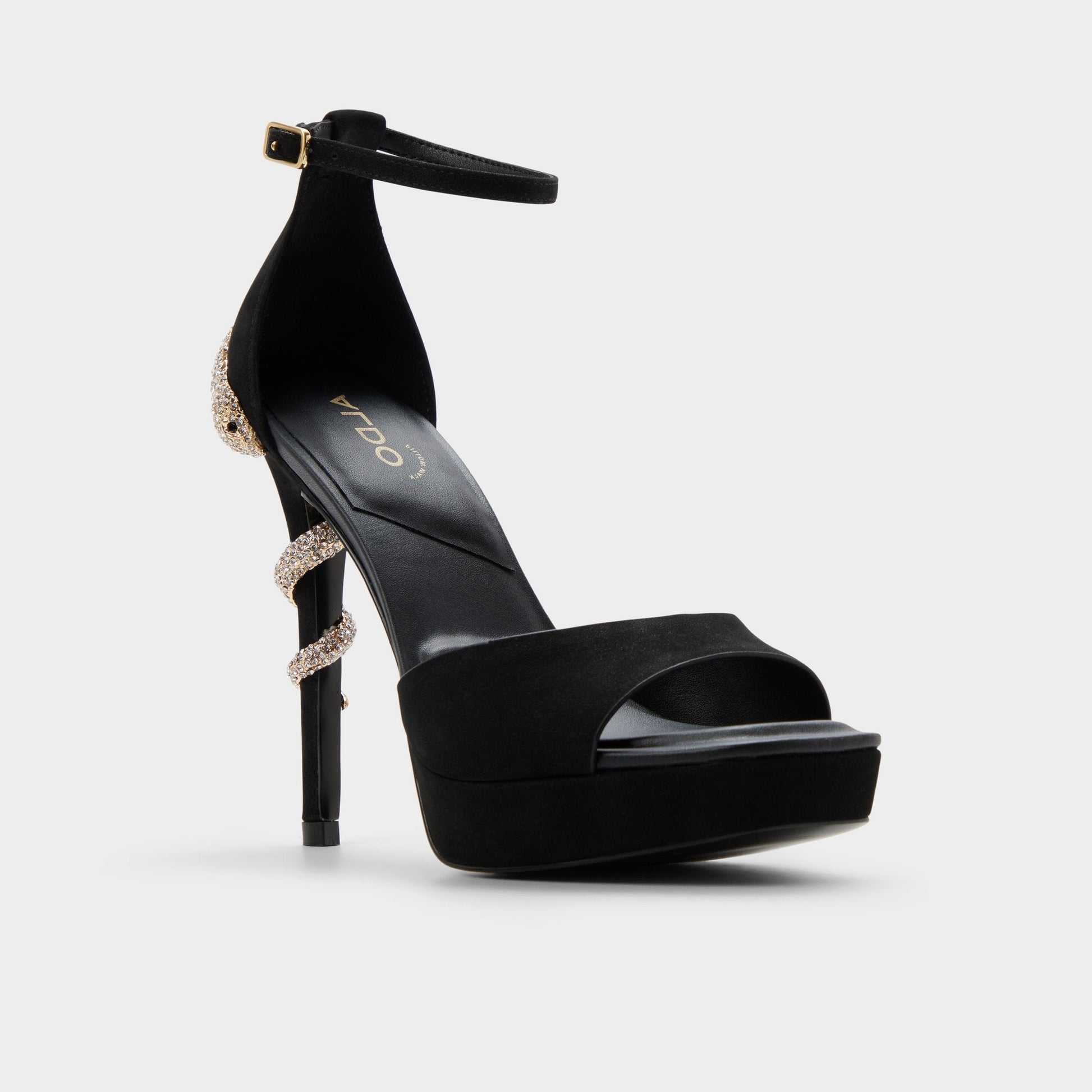 Medusa in Other Black 14266744 - Strappy heeled sandal, Platform Aldo Other black