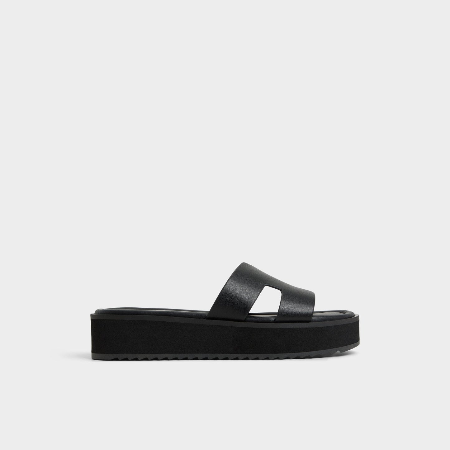 Anayelie in Black - Slide sandal, Platform Aldo Black