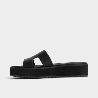Anayelie in Black - Slide sandal, Platform Aldo Black