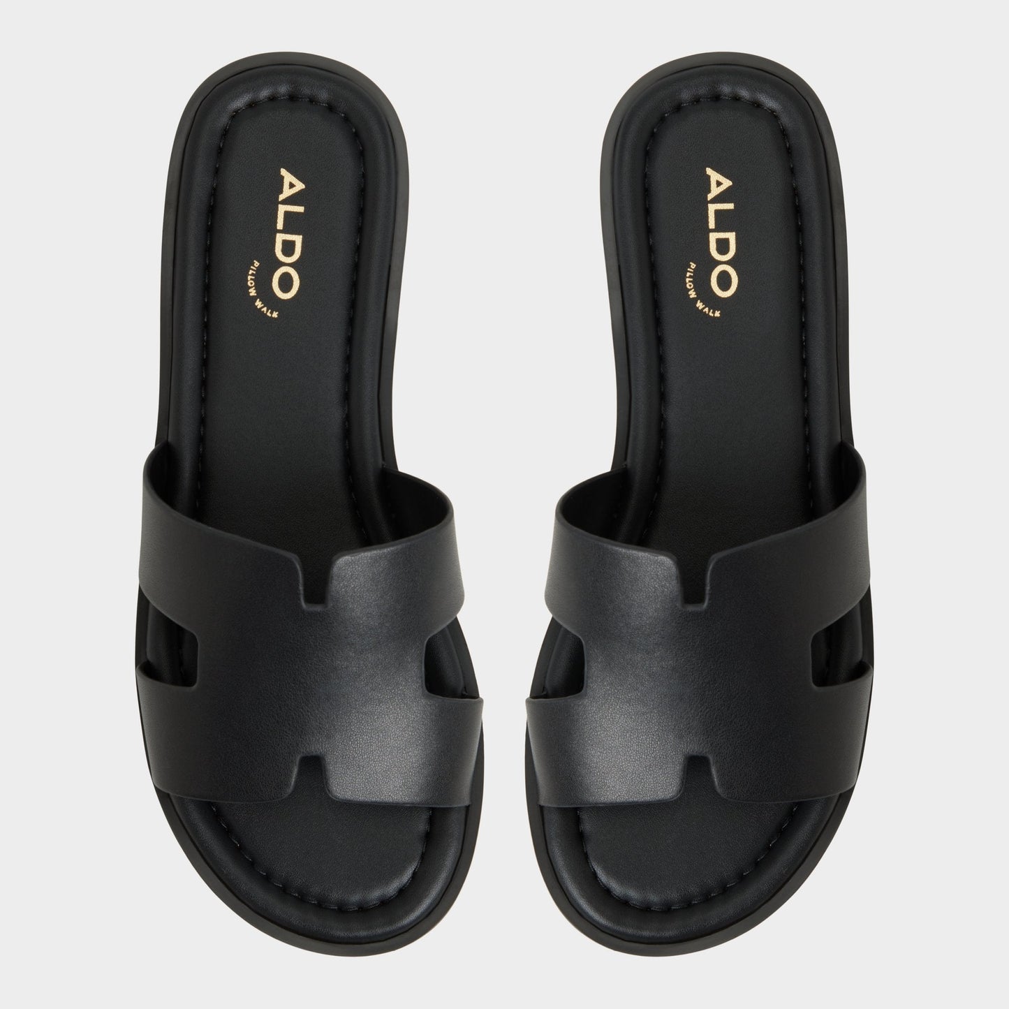 Anayelie in Black - Slide sandal, Platform Aldo Black