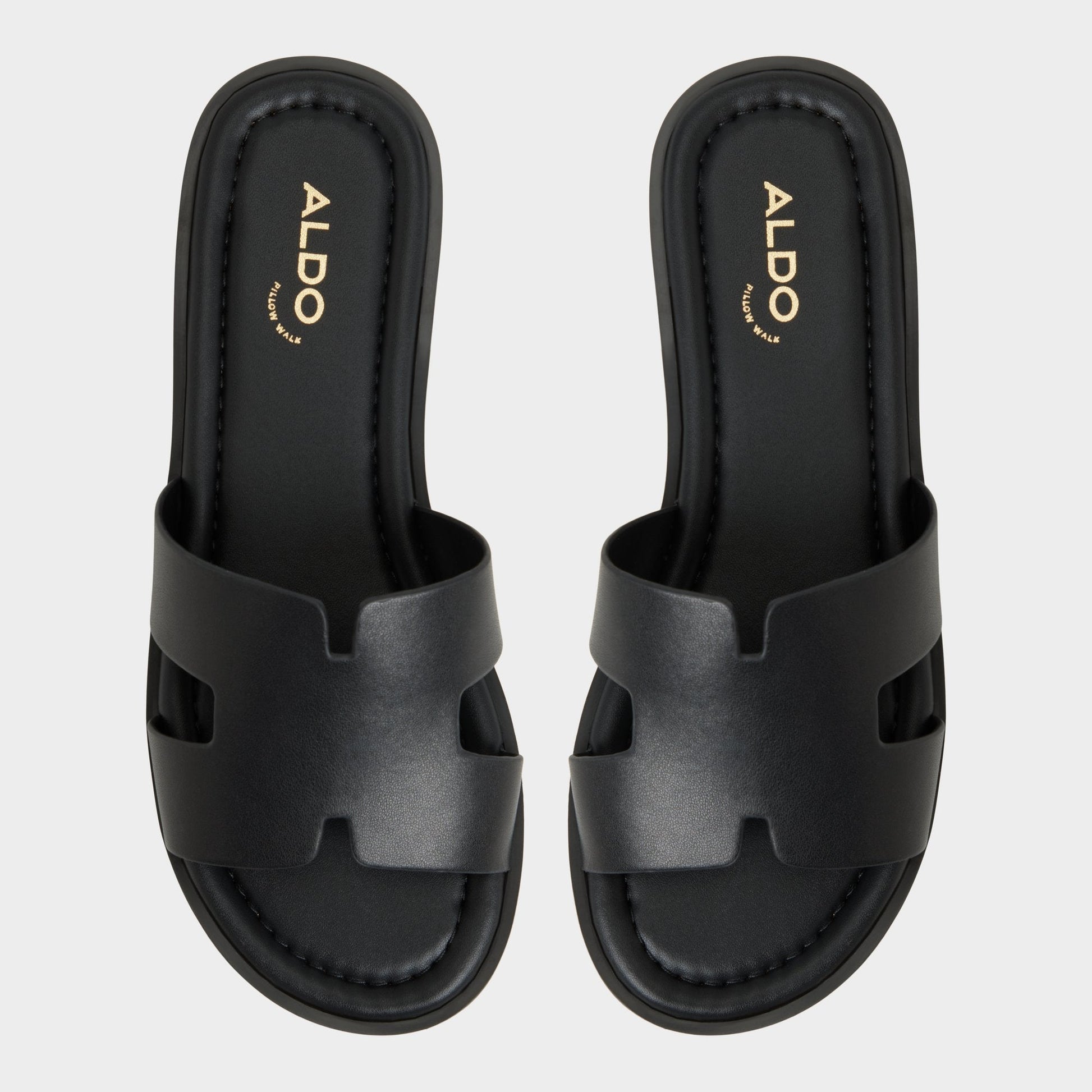 Anayelie in Black - Slide sandal, Platform Aldo Black