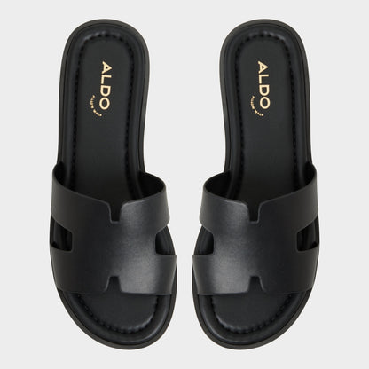 Anayelie in Black - Slide sandal, Platform Aldo Black