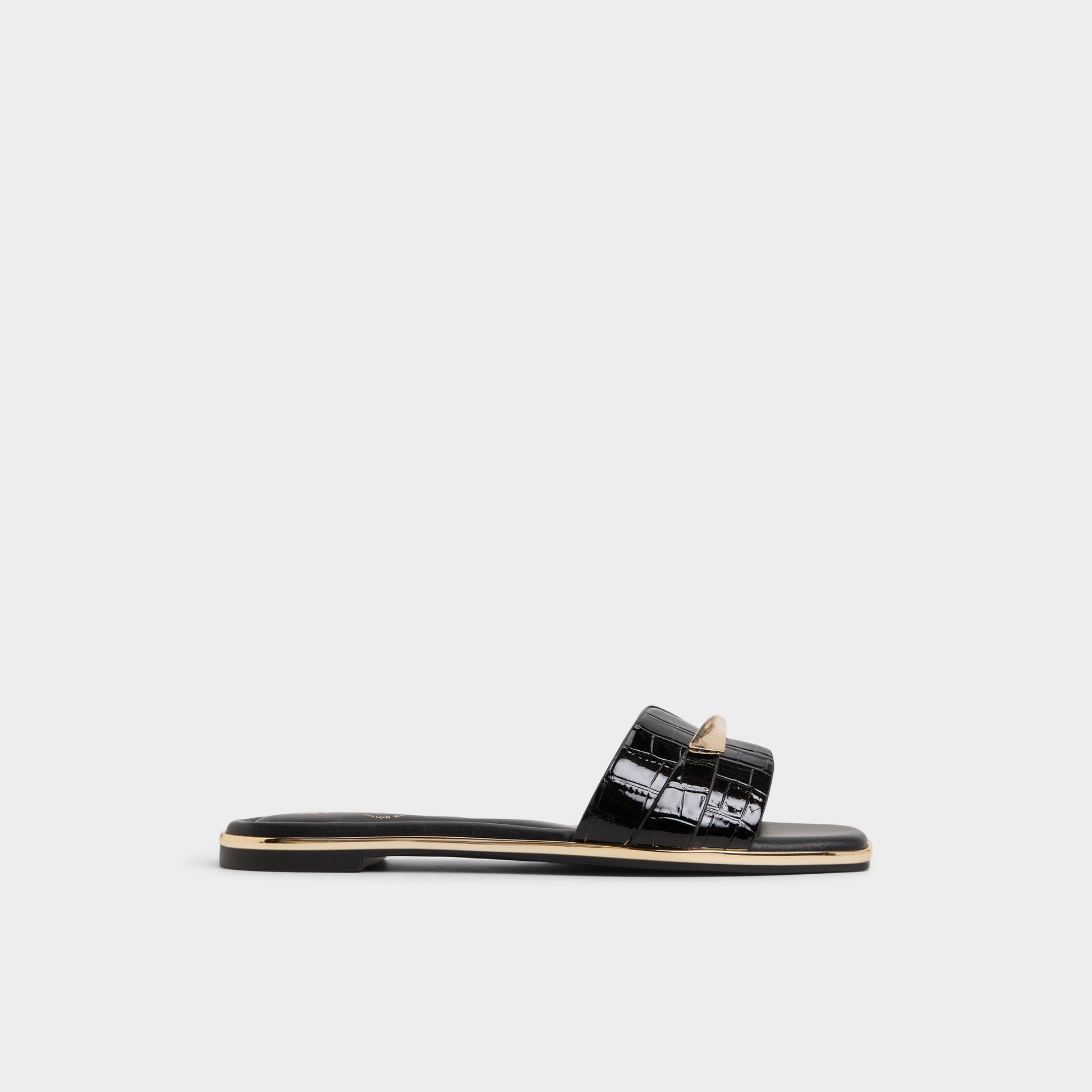 Darlina in Black - Slide sandal Aldo Black