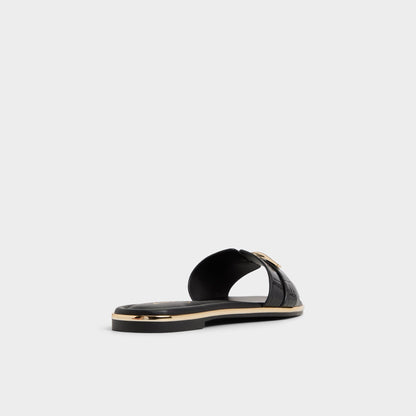 Darlina in Black - Slide sandal Aldo Black