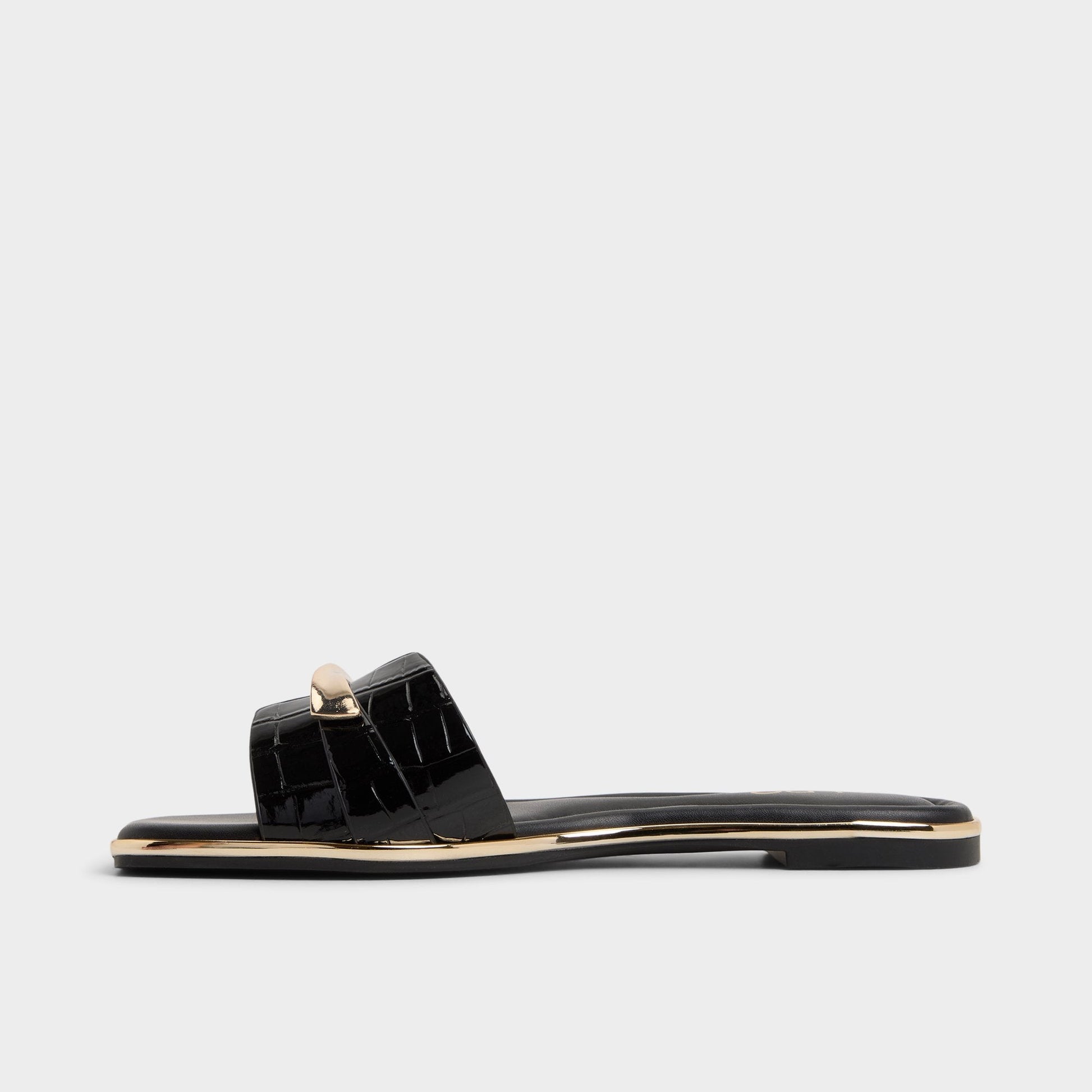 Darlina in Black - Slide sandal Aldo Black
