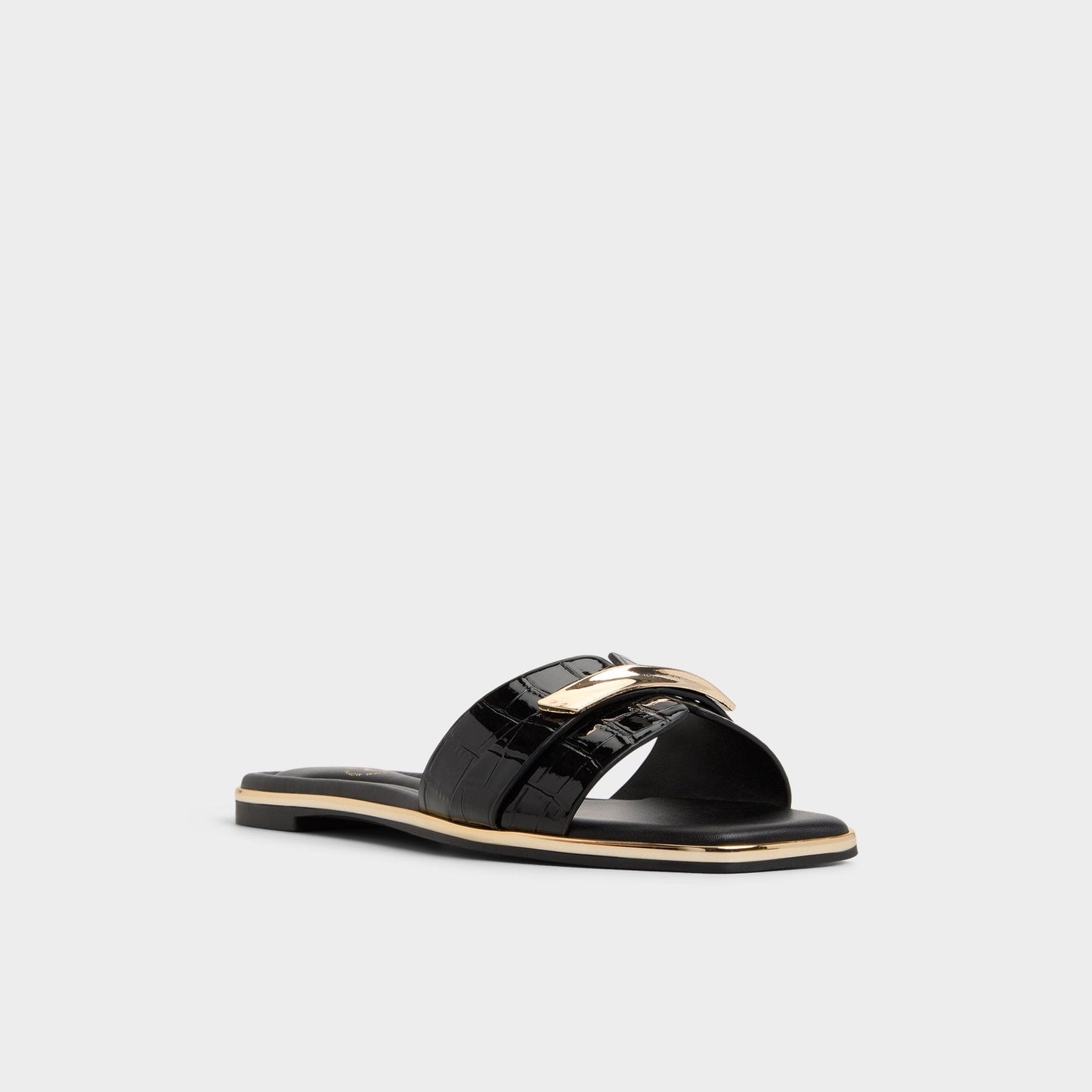 Darlina in Black - Slide sandal Aldo Black