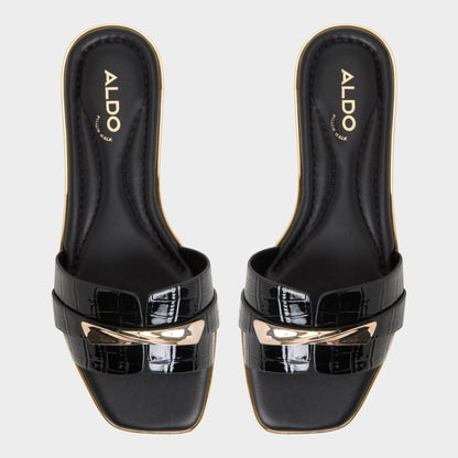 Darlina in Black - Slide sandal Aldo Black