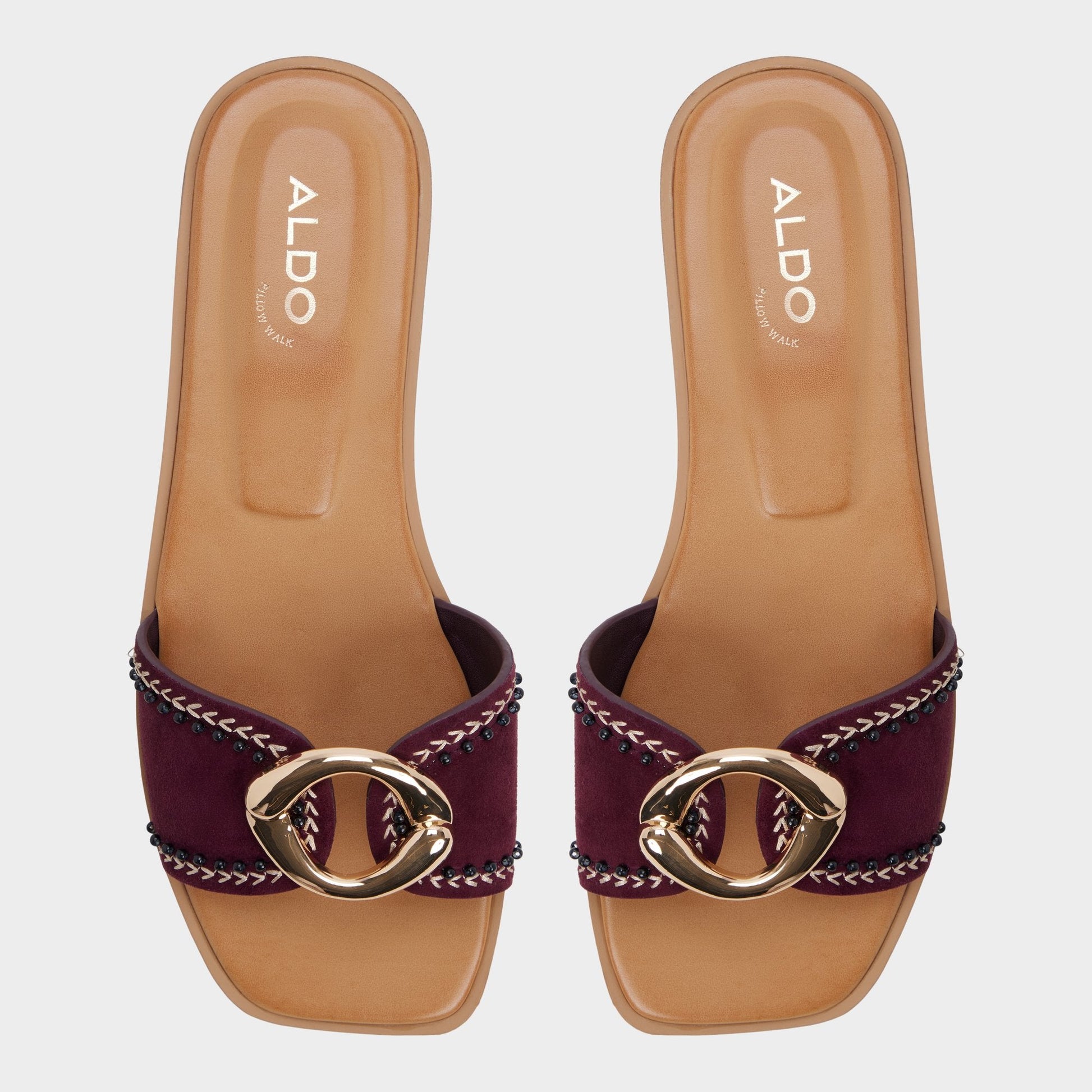 Biggin in Bordo - Slide sandal Aldo Bordo