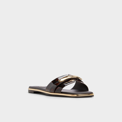 Darlina in Open Brown - Slide sandal Aldo Open brown