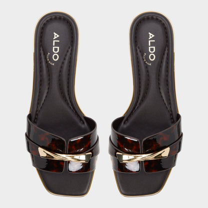 Darlina in Open Brown - Slide sandal Aldo Open brown