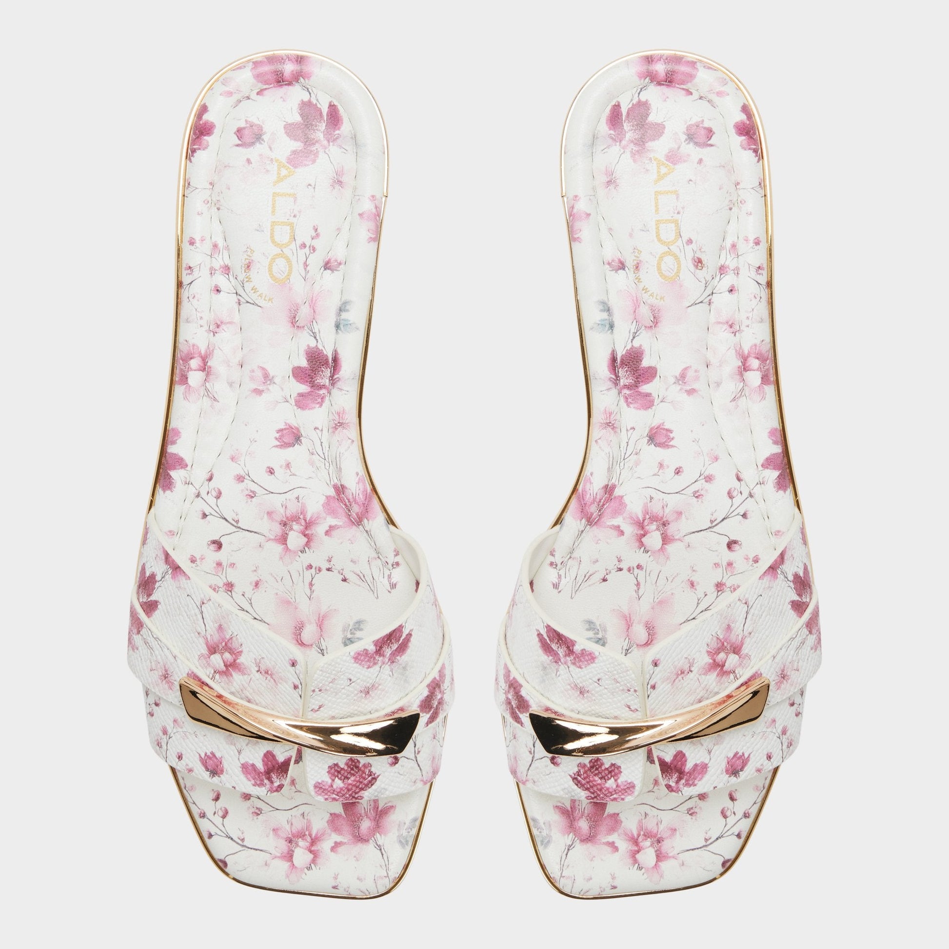 Darlina in White Combo - Slide sandal Aldo White combo