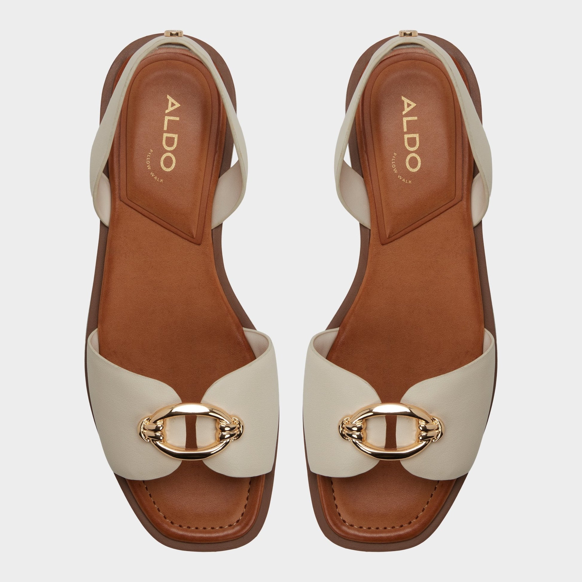 Calelian in Other White - Flat sandal Aldo Other white