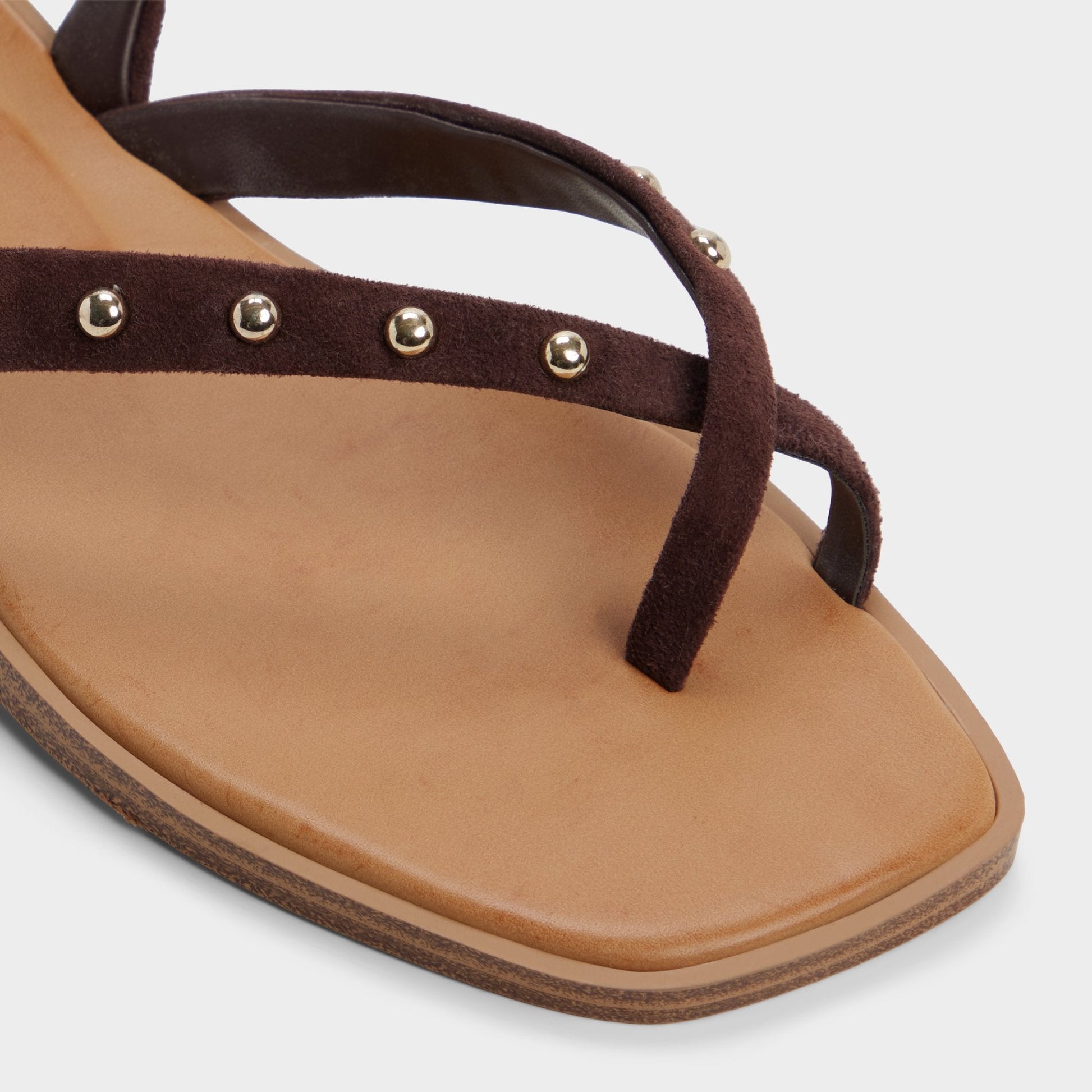 Daressi in Dark Brown - Flat sandal Aldo Dark brown