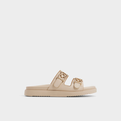 Mungos in Cream - Footbed sandal, Footbed sandal Aldo Cream