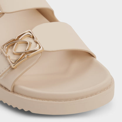 Mungos in Cream - Footbed sandal, Footbed sandal Aldo Cream
