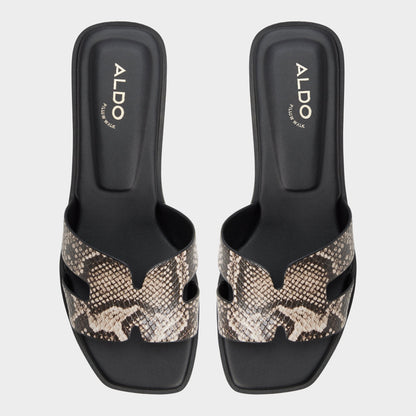 Itsandal in Open Brown 14190528 - Slide sandal Aldo Open brown