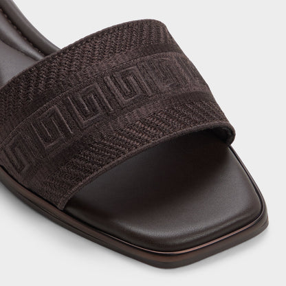 Oceania in Dark Brown 14298155 - Slide sandal Aldo Dark brown