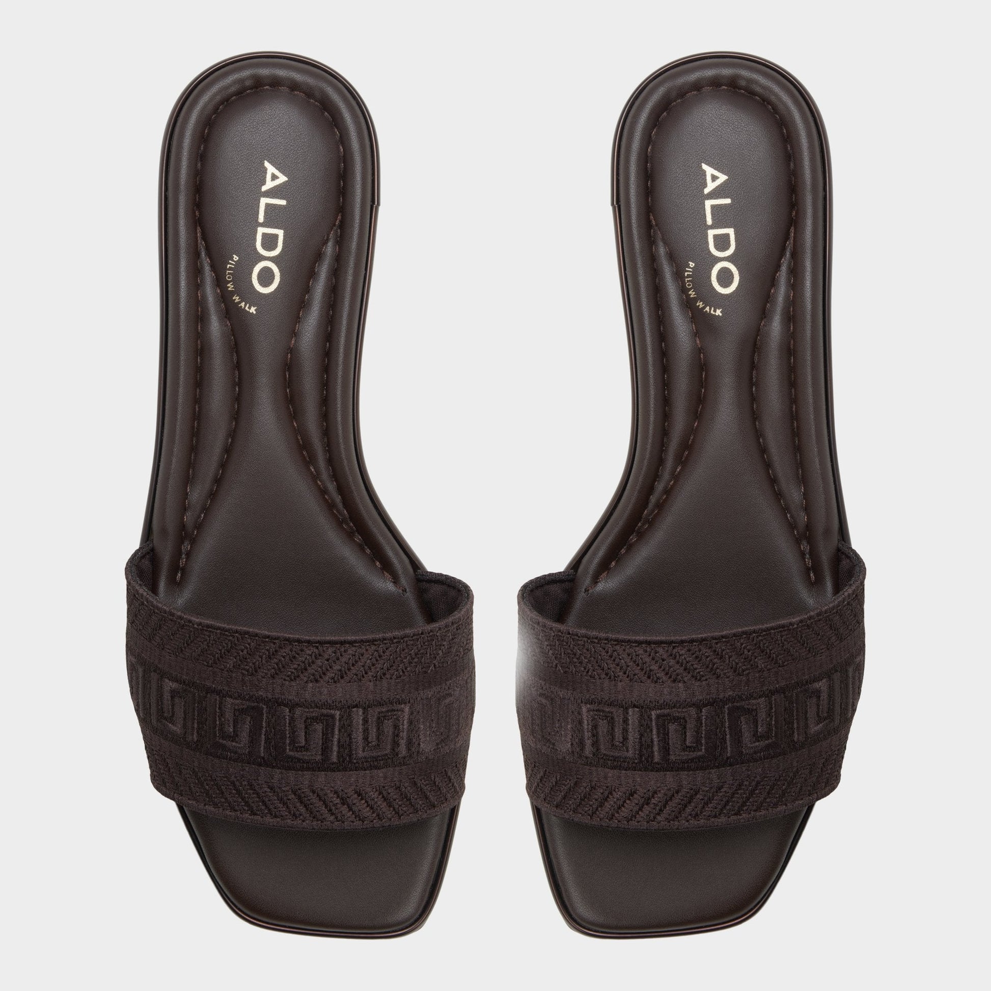 Oceania in Dark Brown 14298155 - Slide sandal Aldo Dark brown