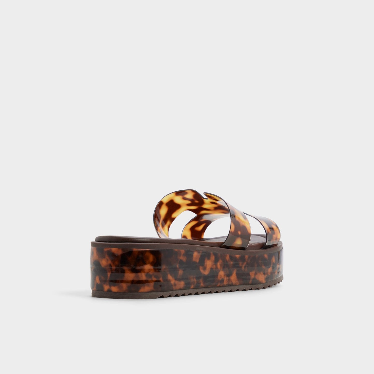 Anayelie in Open Brown - Slide sandal, Platform Aldo Open brown