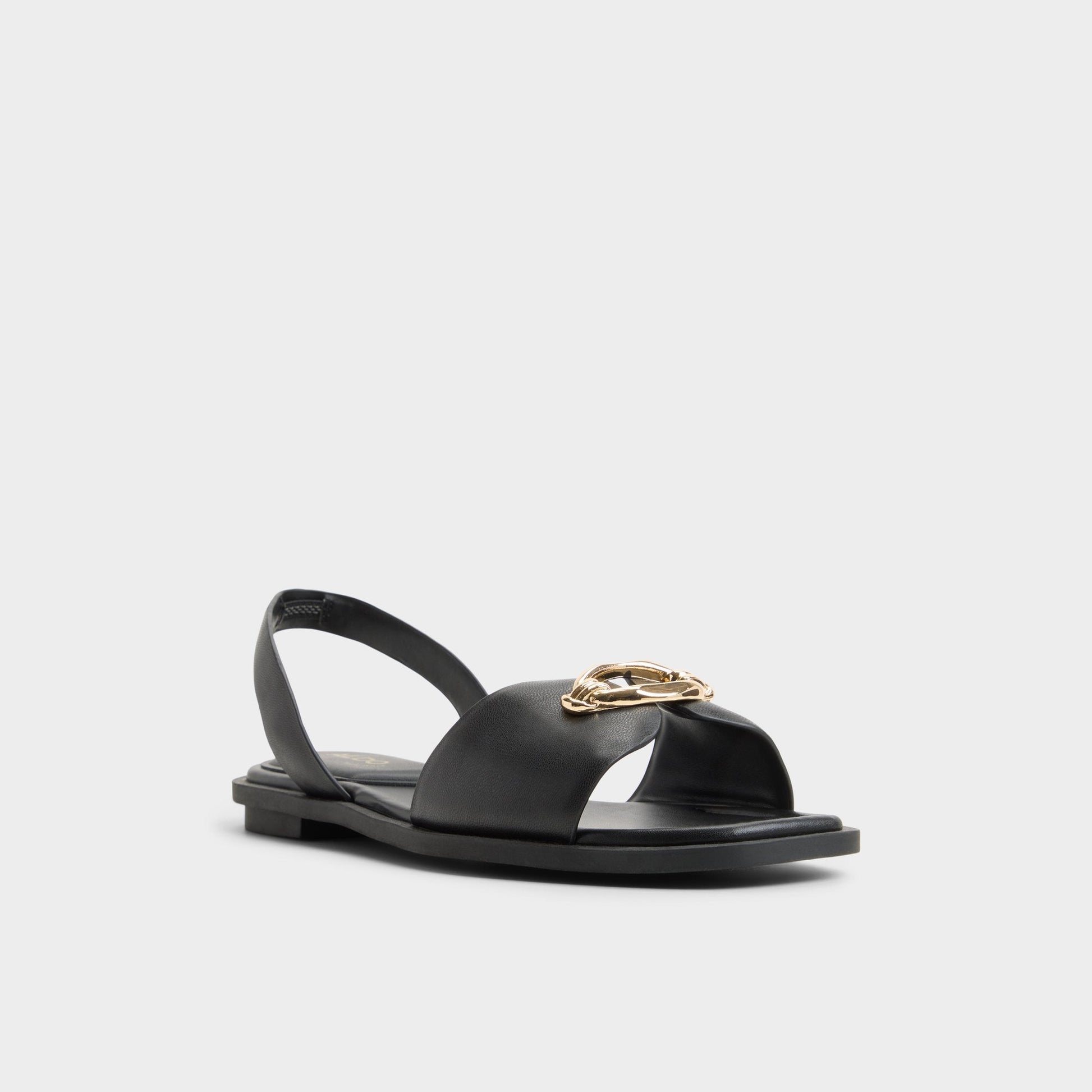 Calelian in Black - Flat sandal Aldo Black