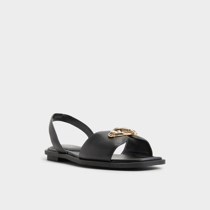 Calelian in Black - Flat sandal Aldo Black