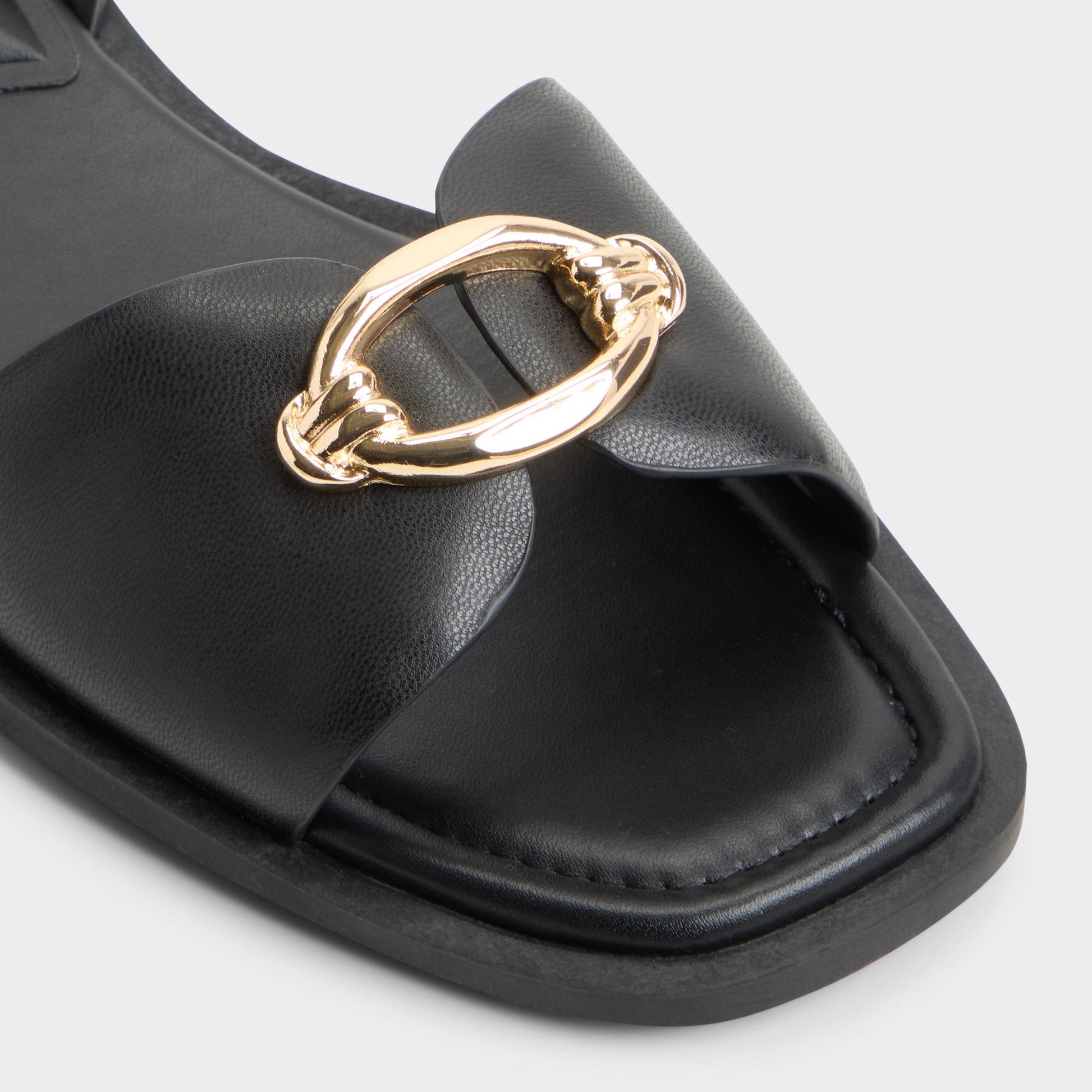 Calelian in Black - Flat sandal Aldo Black