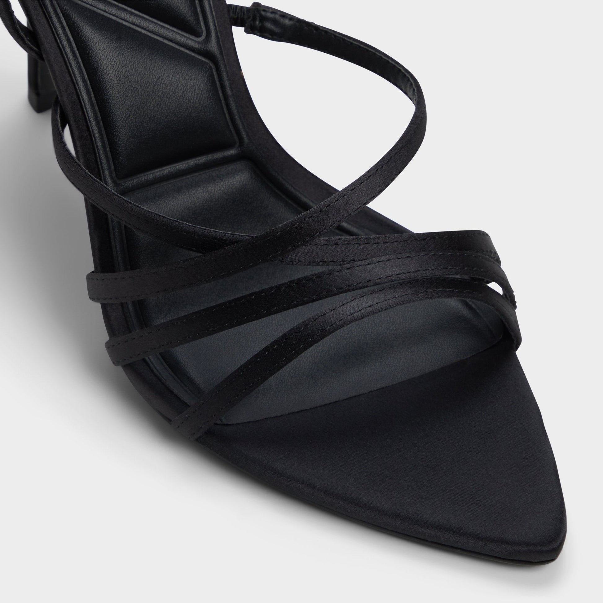 Solania Black Women's Strappy sandals - Strappy heeled sandal, Stiletto heel Aldo Black