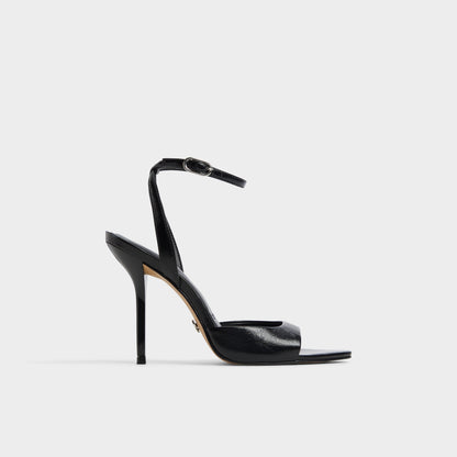 Forevermore Black Women's Strappy sandals - Strappy heeled sandal, Stiletto heel Aldo Black