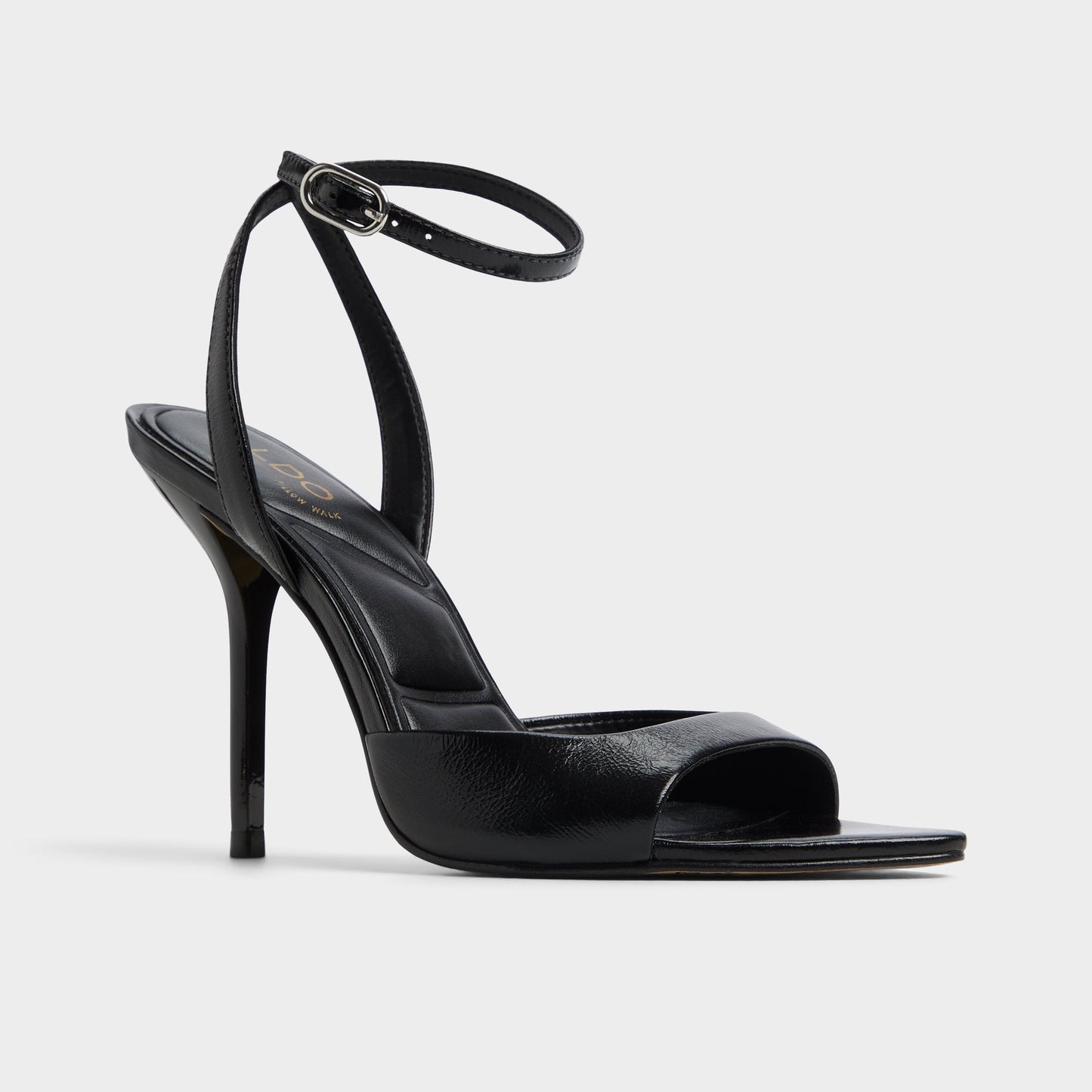 Forevermore Black Women's Strappy sandals - Strappy heeled sandal, Stiletto heel Aldo Black