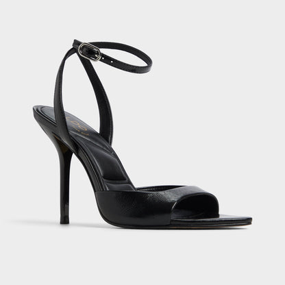 Forevermore Black Women's Strappy sandals - Strappy heeled sandal, Stiletto heel Aldo Black