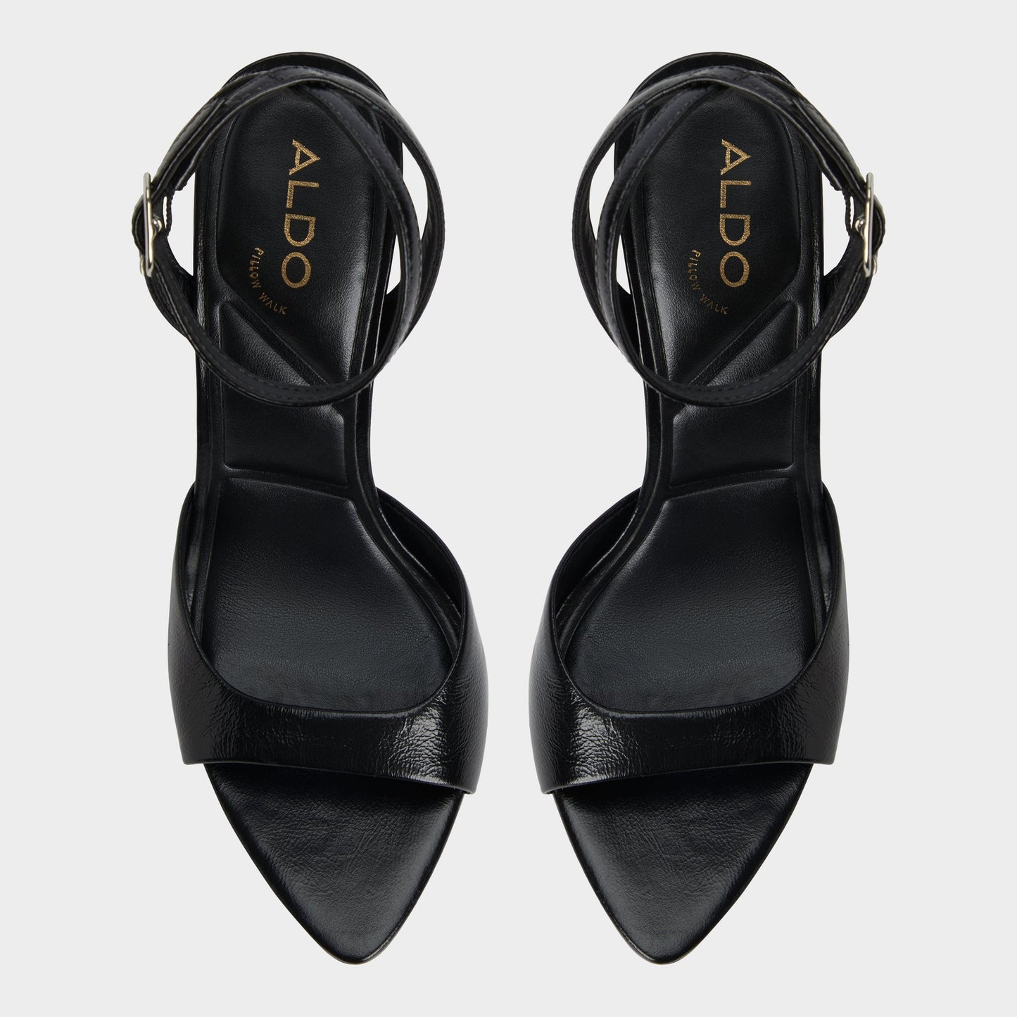 Forevermore Black Women's Strappy sandals - Strappy heeled sandal, Stiletto heel Aldo Black
