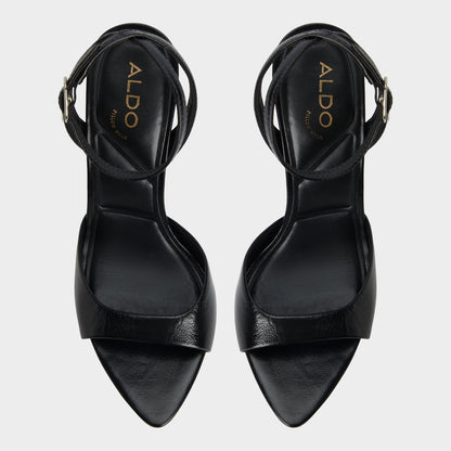 Forevermore Black Women's Strappy sandals - Strappy heeled sandal, Stiletto heel Aldo Black