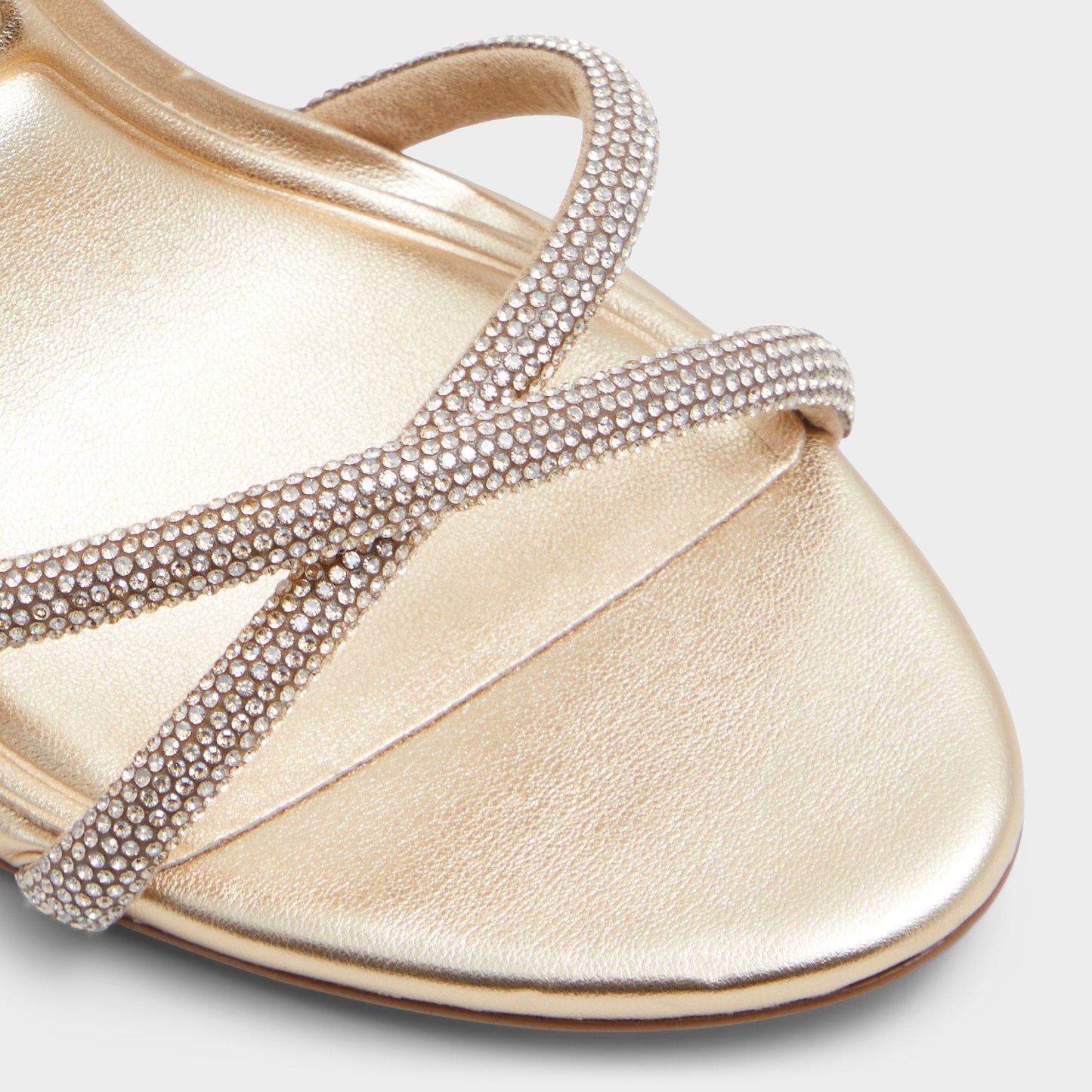 Manaelden Gold Women's Heeled sandals - Strappy heeled sandal, Stiletto heel Aldo Gold