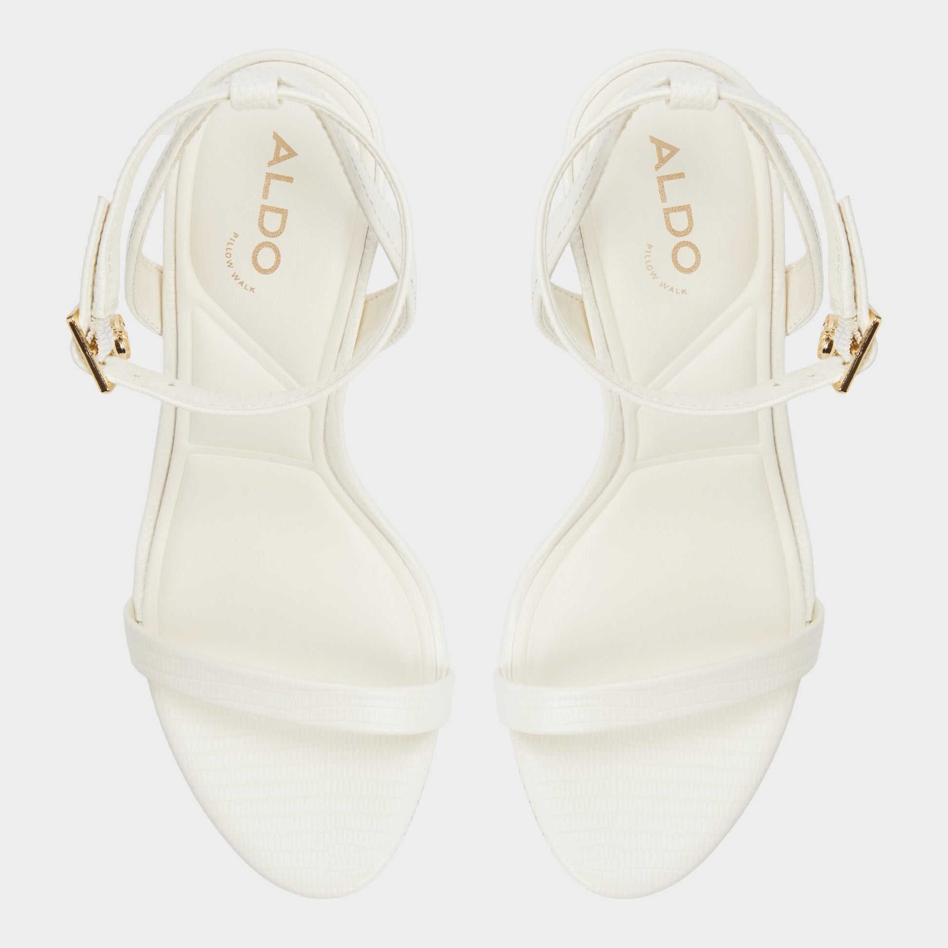 Maristou White Women's Strappy sandals - Heeled sandal, Stiletto heel Aldo White