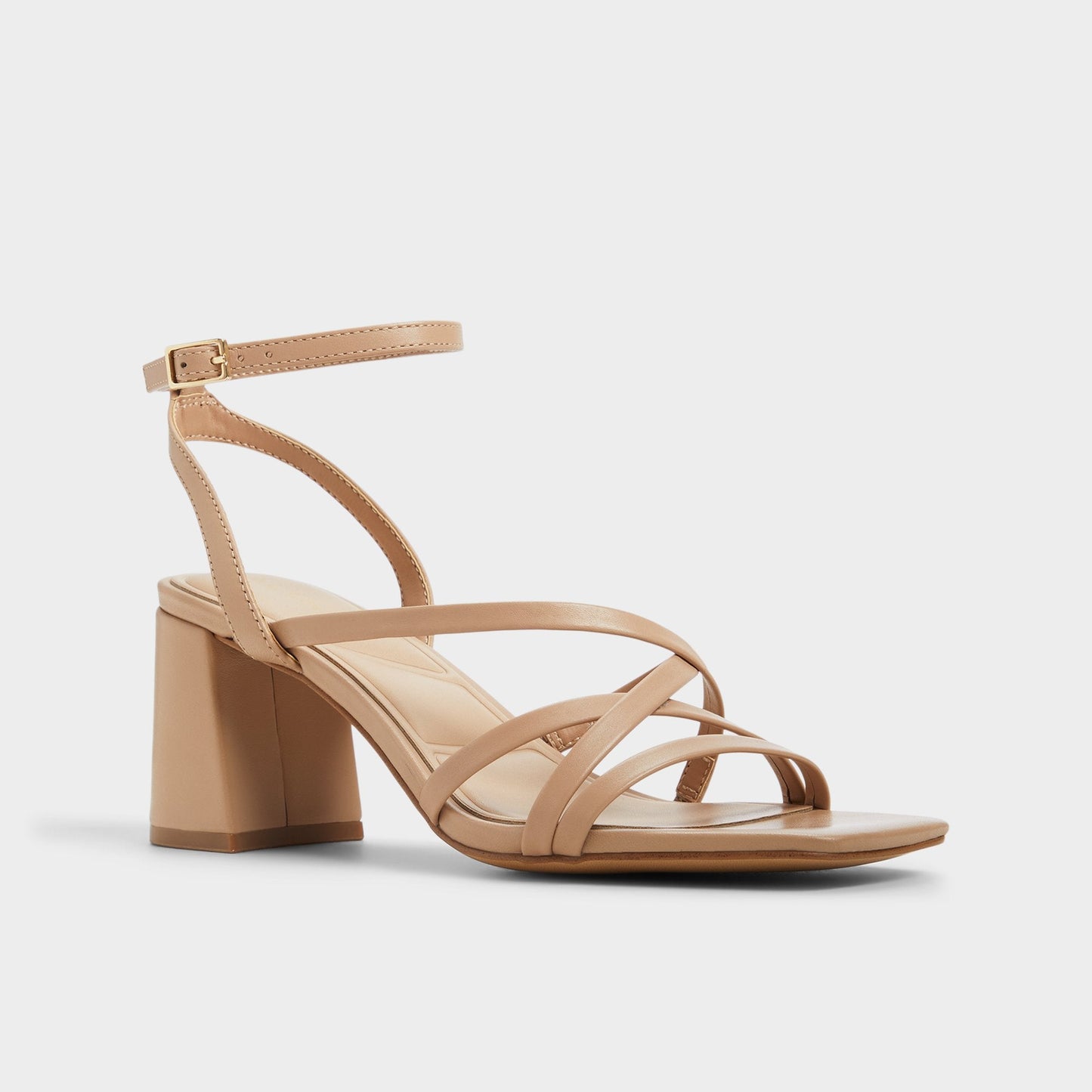 Esther Tan Women's Block heels - Strappy heeled sandal, Block heel Aldo Tan