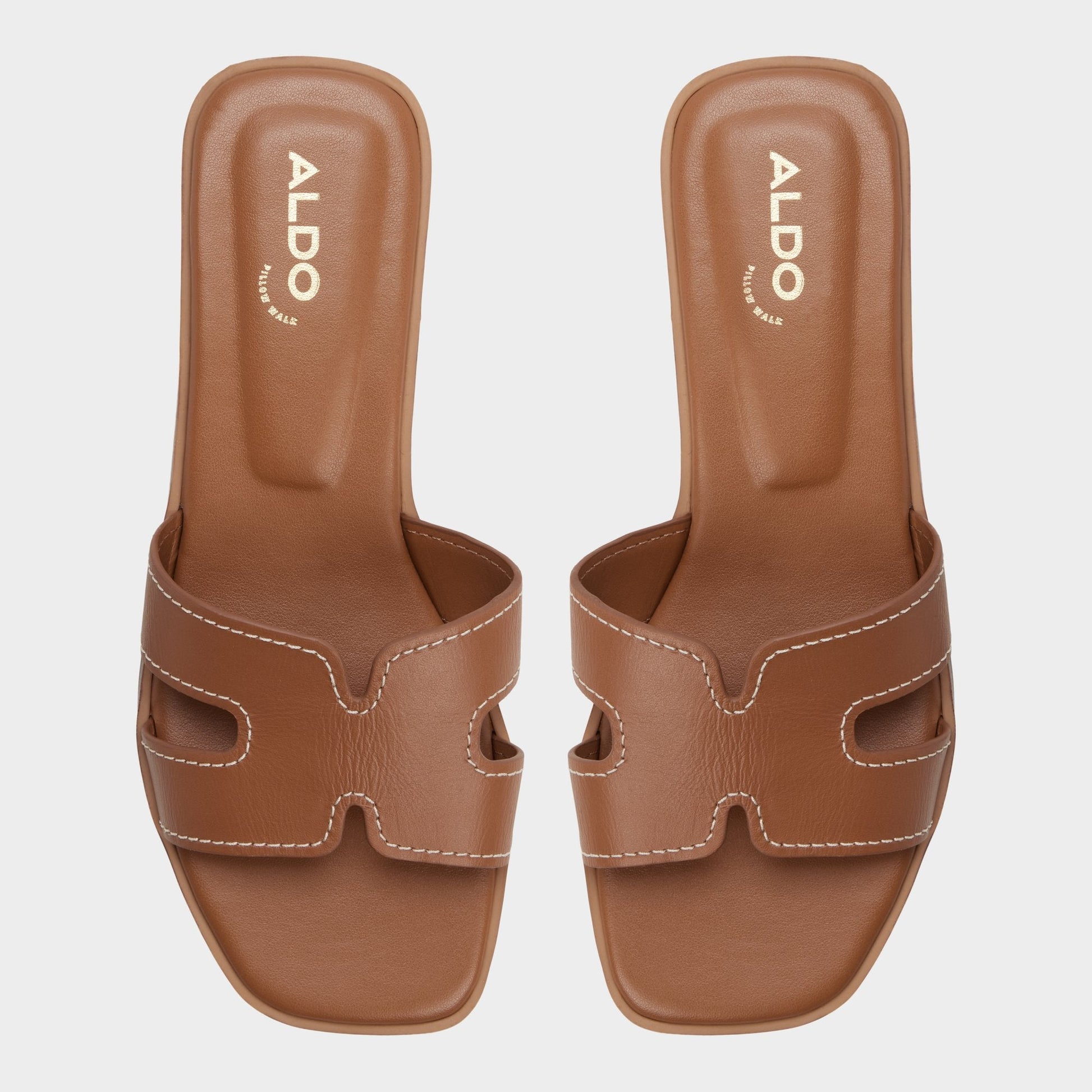 Itsandalb in Medium Brown - Slide sandal Aldo Medium brown