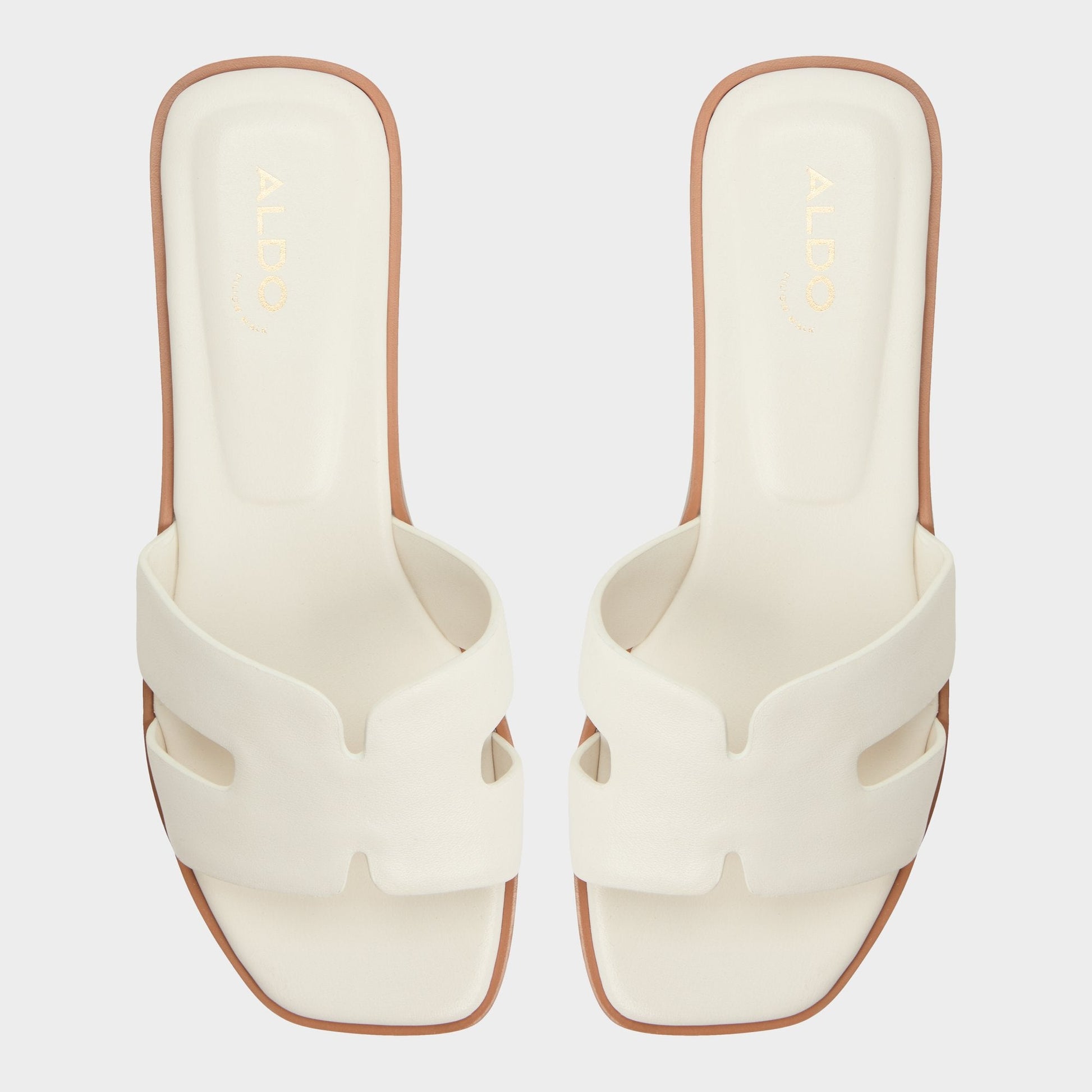 Itsandal White Women's Flats - Slide sandal Aldo White