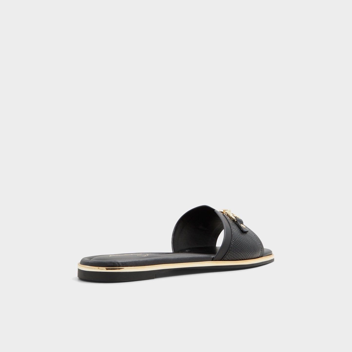Alamassi Black Women's Flats - Slide sandal Aldo Black