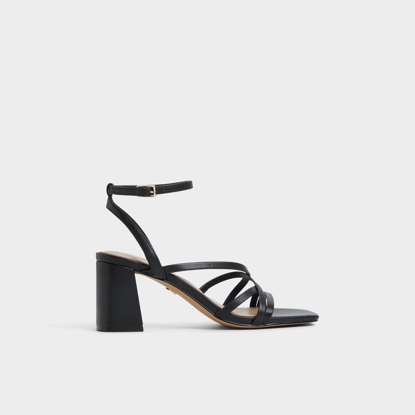 Esther Black Women's Block heels - Strappy heeled sandal, Block heel Aldo Black