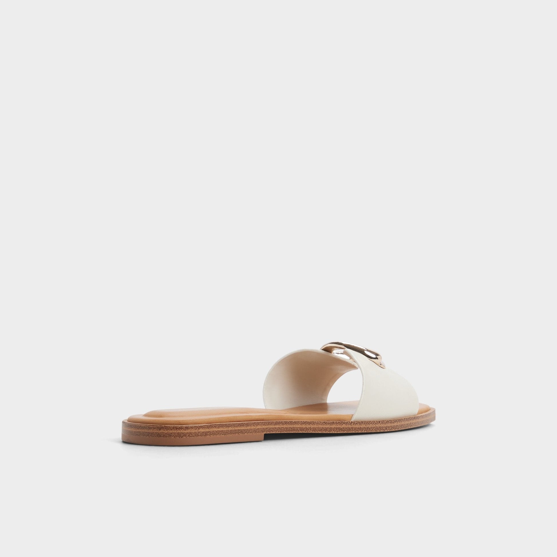 Biggin in White Bone - Slide sandal Aldo White/bone