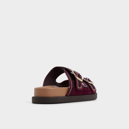 Bohochic in Bordo - Footbed sandal, Footbed sandal Aldo Bordo