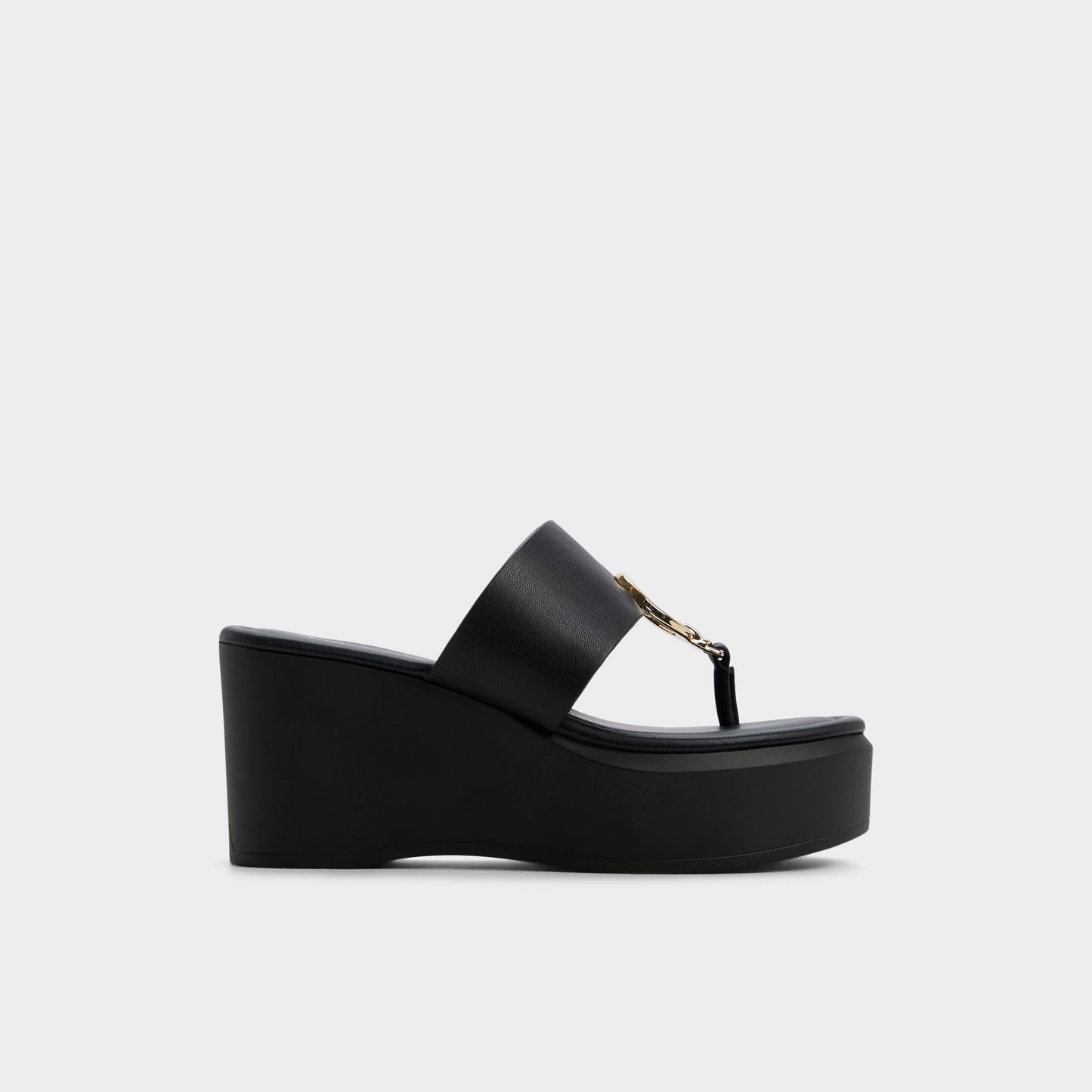 Friegan in Black - Slide sandal, Wedge heel Aldo Black
