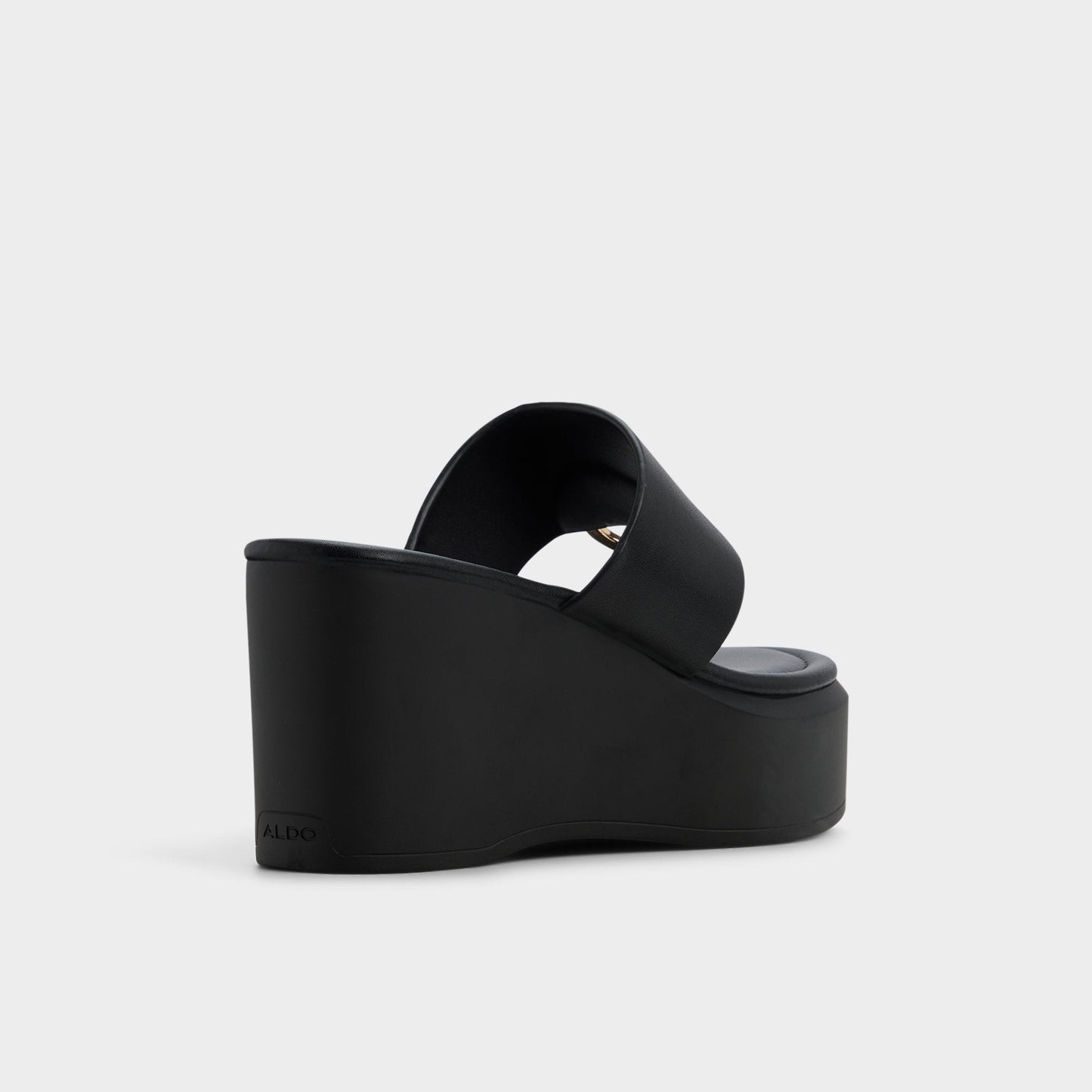 Friegan in Black - Slide sandal, Wedge heel Aldo Black