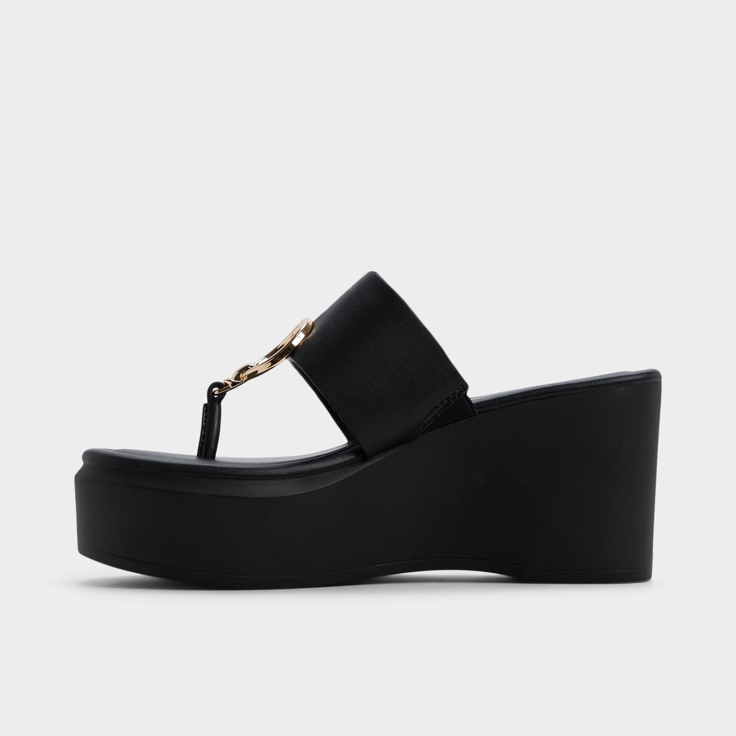 Friegan in Black - Slide sandal, Wedge heel Aldo Black