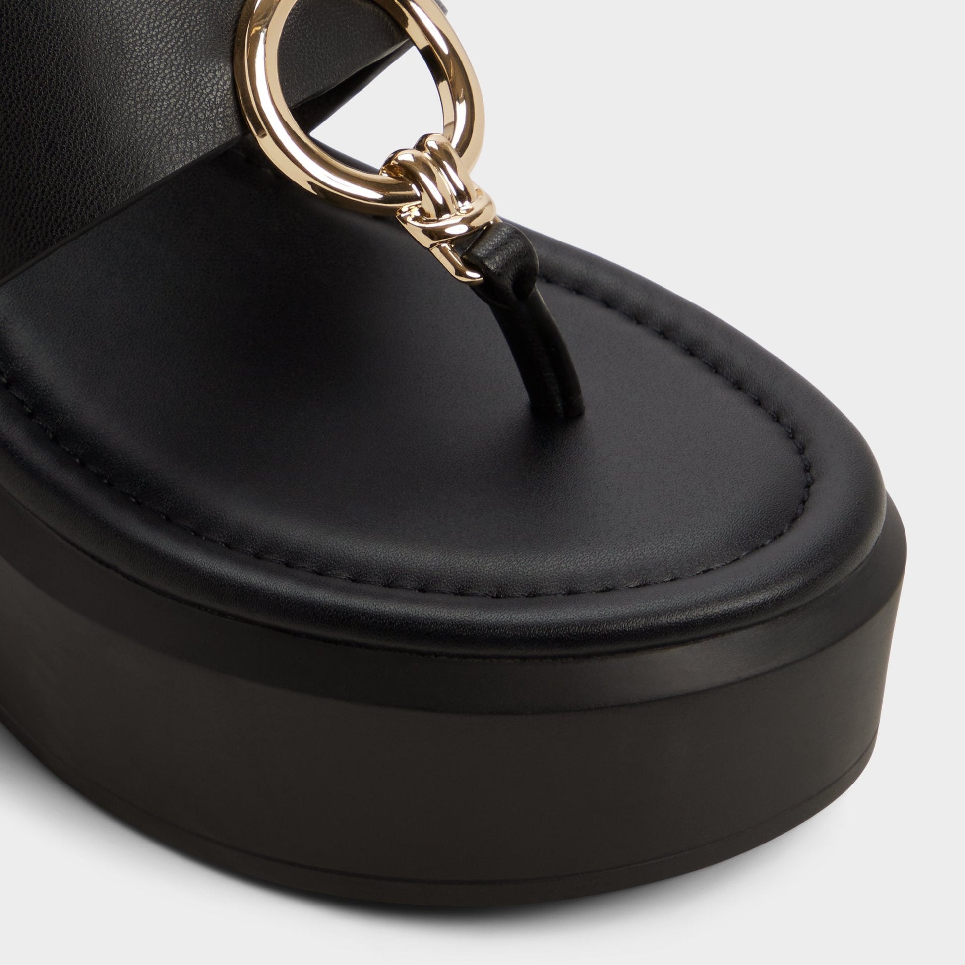 Friegan in Black - Slide sandal, Wedge heel Aldo Black