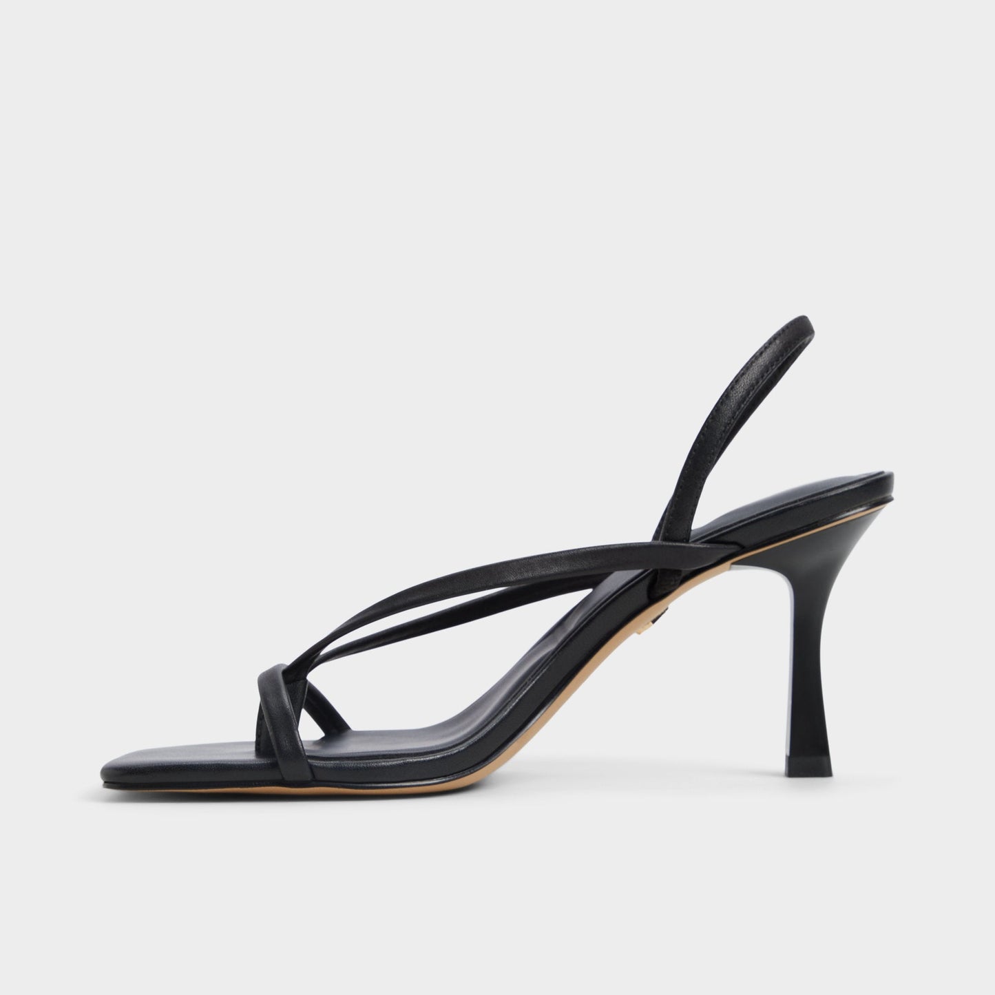 Riva Other Black Women's Strappy sandals - Sling back heeled sandal, Stiletto heel Aldo Other black