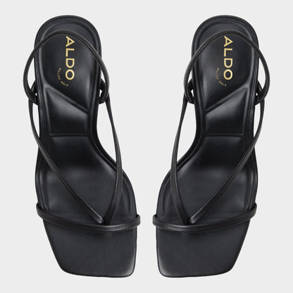 Riva Other Black Women's Strappy sandals - Sling back heeled sandal, Stiletto heel Aldo Other black