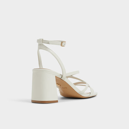 Esther Other White Women's Block heels - Strappy heeled sandal, Block heel Aldo Other white